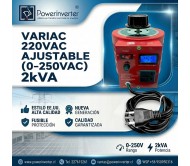 VARIAC 0-250VAC/2000VA 